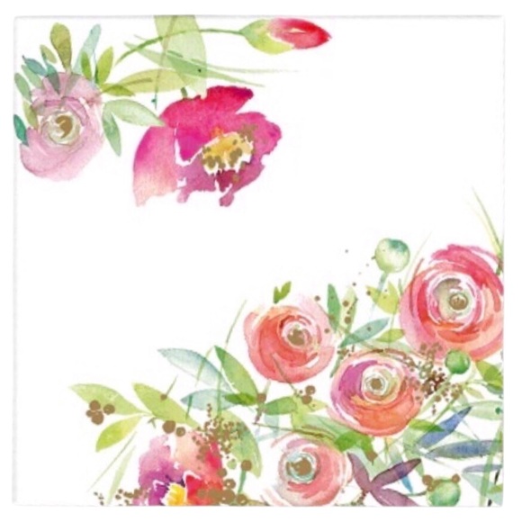 Floral Charming Blooms Decorative Luncheon Napkins, 36 ct - Picture 1 of 1